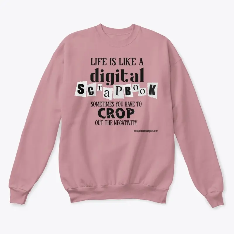 Crop negativity - black